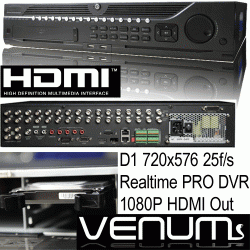 Venum Pro CCTV Digital Video Recorders