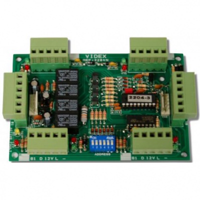 Videx 2204 4 Way Audio Isolation PCB for VX2200 Systems