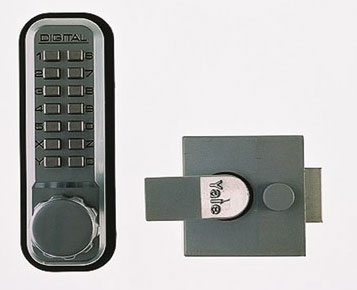 Lockey Digital 2230NL Range Door Locks - yale Lock not included