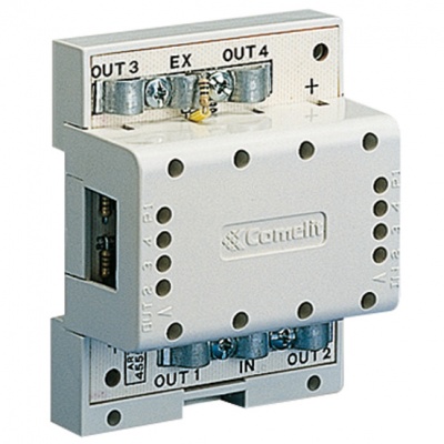 Comelit 4555/A Video Distributor 1 input 4 Outputs 12vDC