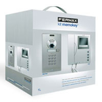 Fermax 4984 1 Way Colour VDS Memovision City kit with keypad