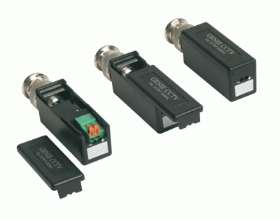Genie CCTV GTP002S Passive Video Balun BNC Male-Terminal Block