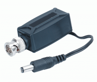 Genie CCTV GTP005 Passive Video Balun BNC Male DC2.1mm-RJ45