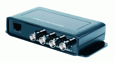 Genie CCTV GTP401 4-Channel Video Transceiver Interference Rejection