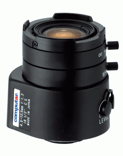 1/2'' CS-M 4.5 - 12.5mm F1.2 - 360 Varifocal Video Drive IR Pass O