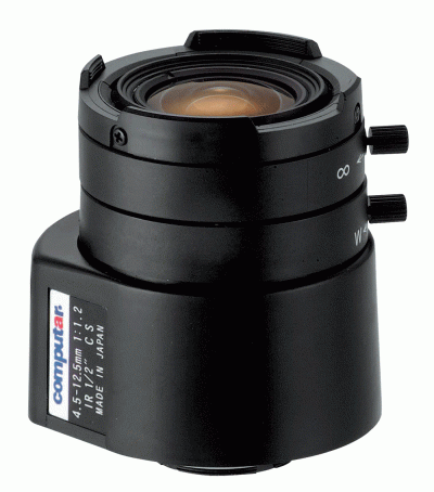1/2'' CS-M 4.5 - 12.5mm F1.2 - 360 Aspherical VF Direct Drive IR P