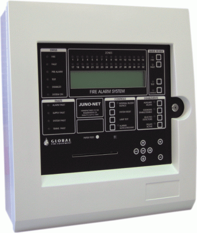 Global Fire Juno-Net 1 - 4 Loop Analogue Addressable Panel Range