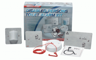 Stainless Steeld Disabled Persons Toilet Alarm Kit