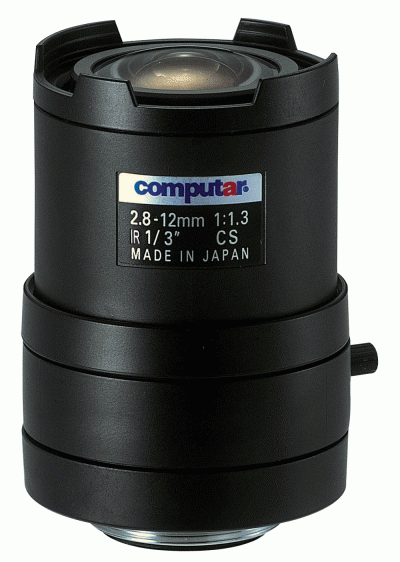 1/3'' CS-M 2.8 - 12.0mm F1.3 - C Varifocal Manual IR Pass Optics