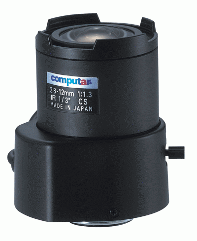 1/3'' CS-M 2.8 - 12.0mm F1.3 - 360 Varifocal Video Drive IR Pass O