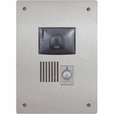 AIphone JAFS-1 1 way stainless steel panel with JA-DAC pan and tilt