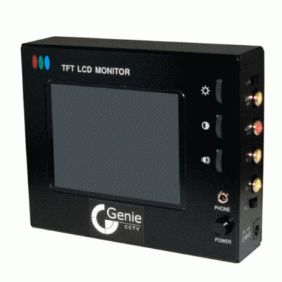 Geni CCTV  LM-413 4'' TFT LCD Surface Mount Monitor