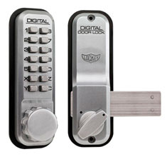 Lockey Digital 2200 Door Lock with Sliding bar