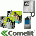 Comelit Genius 8471 Black & White 1:1 Video Door Entry Kit