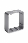 SSP Surface Mount Aluminium Spacer in Silver 85mm square