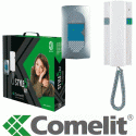 Comelit STYLE 1 - 4 way Audio Entry Kit - 5 Wire Surface/Flush
