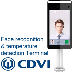 CDVI Face & Heat detection