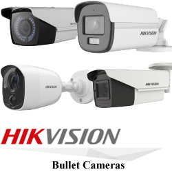 HikVision Analogue HD Bullet Cameras
