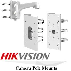 HikVision Camera Pole Mounts