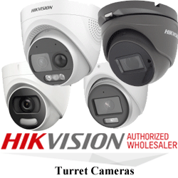 HikVision Analogue HD Turret Cameras
