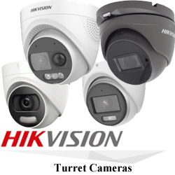 HikVision Analogue HD Turret Cameras