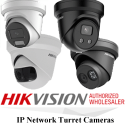 HikVision IP Turret Cameras