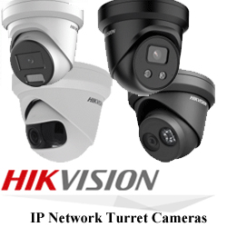 HikVision IP Turret Cameras
