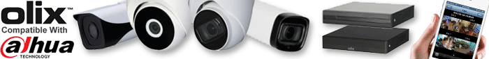 Olix compatible with Dahua CCTV banner