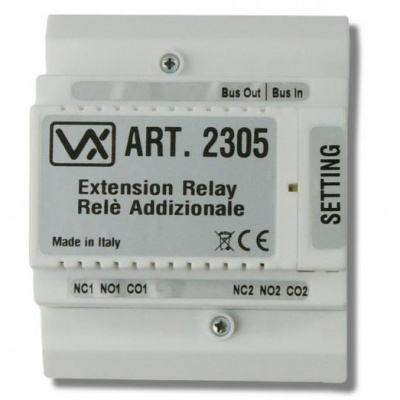 Videx 2305 Programmable Extension/Bus Relay for the VX2300 Systems