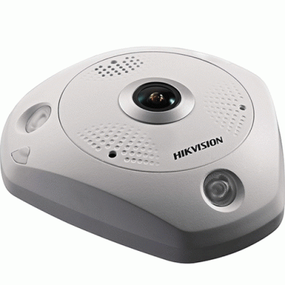 Hikvision DS-2CD6365G0-IS(1.27MM) IP Fisheye Dome Camera 6MP DeepinView 1.27mm, 15m IR, WDR, IP67, IK10, PoE, Micro SD, Mic, Speaker