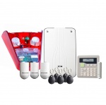 Scantronic I-ON30RKIT-RKP-RD radio kit with radio keypad and red external sounder