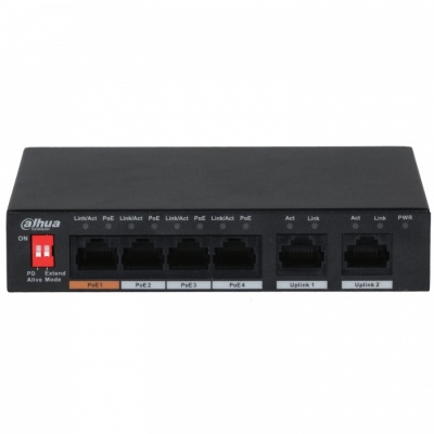 Dahua  PFS3006-4ET-60-V2 4 port PoE Switch