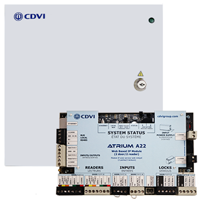 CDVI A22-EC 2 door elevator controller