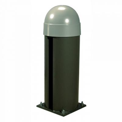 CAME CAT-X24 Bollard with operator featuring an on-bard control panel