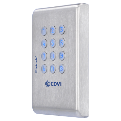 CDVI KCIEN-SBP Stainless steel keypad, 100 user codes