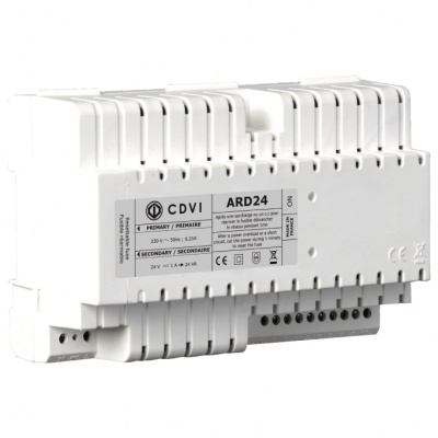 CDVI ARD-24 24Vdc 1A power supply