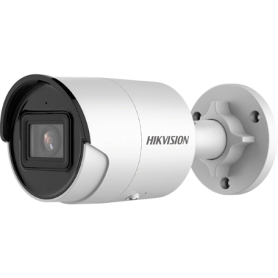 Hikvision DS-2CD2046G2-IU(2.8MM) IP Bullet Camera 4MP AcuSense Darkfighter 2.8mm, 40m IR, WDR, IP67, PoE, Micro SD, Mic