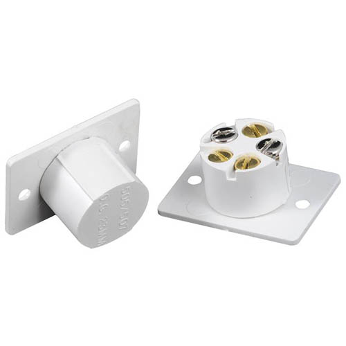 CQR FC505 Grade 1 flush Contact 20mm white or brown