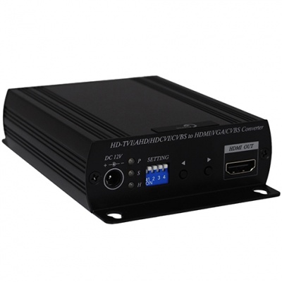 Genie GHDCONV43 AHD HDTVI HDCVI CVBS to HDMI VGA Composite video converter