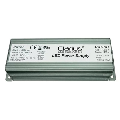 GJD ALT-60-24 PSU input 100-250v ac, output 24v 60w IP67