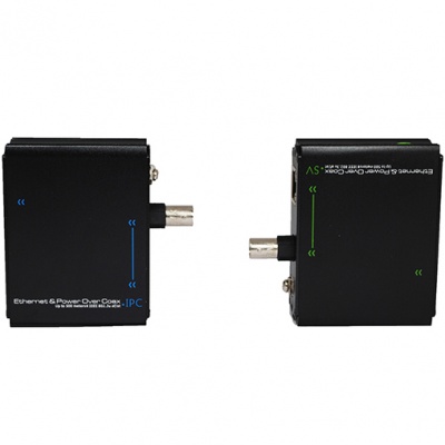 Genie GRMPOEOC Ethernet/PoE Extender Kit Over Coax or Cat5