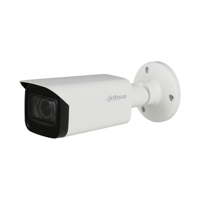 Dahua HAC-HFW2802T-Z-A 8MP 4K Starlight HDCVI-TVI-AHD-CVBS Bullet Camera 3.7-11mm M-VF 80m IR Audio in + Mic 12VDC