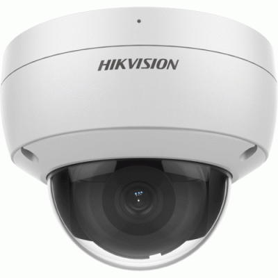 Hikvision DS-2CD2186G2-ISU(2.8MM) IP Dome Camera 8MP AcuSense Darkfighter 2.8mm, 30m IR, WDR, IP67, IK10, PoE, Micro SD, Mic, Audio in - out