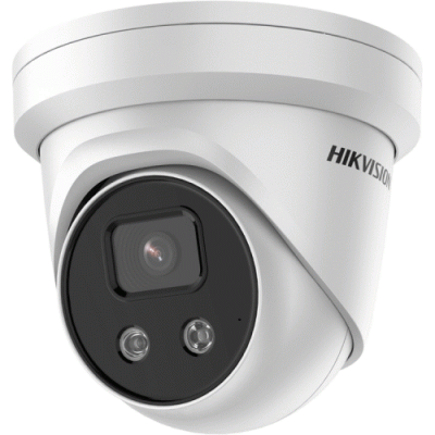 Hikvision DS-2CD2346G2-IU(2.8MM) IP Turret Camera 4MP AcuSense Darkfighter 2.8mm, 30m IR, WDR, IP67, PoE, Micro SD, Mic