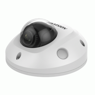 Hikvision DS-2CD2546G2-IS(2.8MM) IP Mini Dome Camera 4MP AcuSense Darkfighter 2.8mm, 30m IR, WDR, IP67, IK08, PoE, Micro SD, Mic, Audio in - out