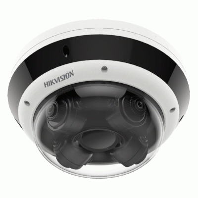 Hikvision DS-2CD6D54G1-IZS IP 4 directional multisensor camera 5MP PanoVu 2.8 - 8.0mm 30m IR, WDR, IP67, IK10, PoE, Audio in - out
