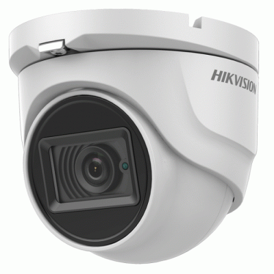 Hikvision DS-2CE76D0T-ITMFS(3.6MM) Analogue HD Turbo 4 in 1 Turret Camera 2MP 3.6mm, 30m IR, WDR, IP67, 12VDC, Mic
