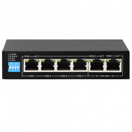 Genie IP4GESP2 4 Port Gigabit Ethernet Switch