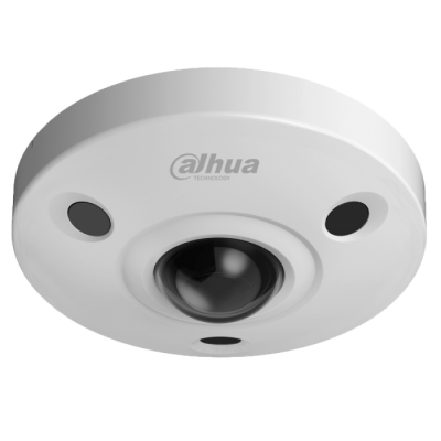 Dahua DH-IPC-EBW81242P-AS-S2 12MP 4K IP AI Fisheye Camera, 1.85mm Lens, PoE/12VDC, IP67, IK10