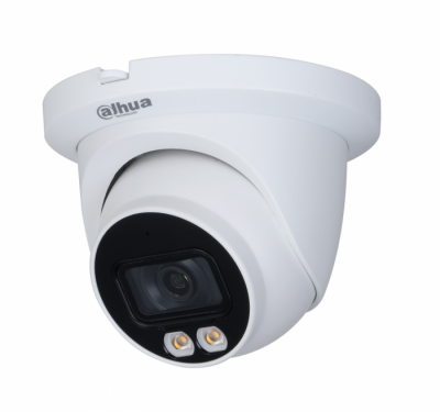 Dahua IPC-HDW3249TM-AS-LED 2MP Full-colour Warm LED Fixed-focal Eyeball WizSense Network Camera